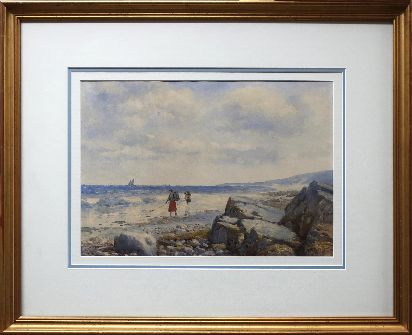 Frederic Martlett Bell-Smith (1846-1923) - Untitled (Gathering Seaweed)