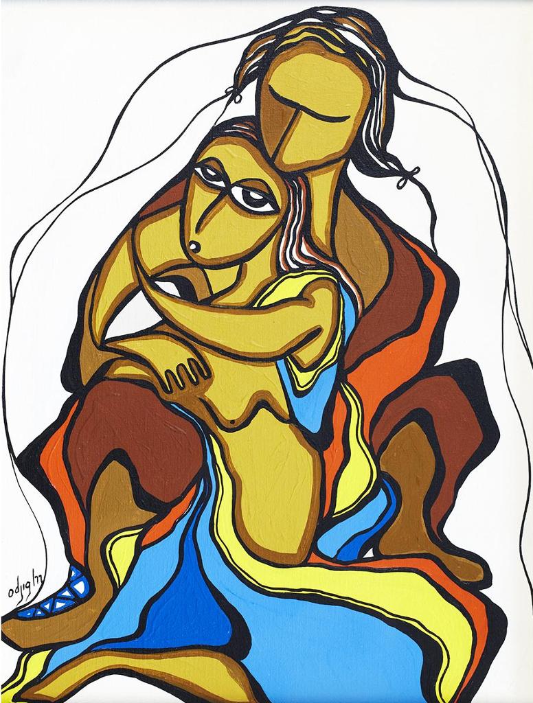 Daphne Odjig (1919-2016) - They Were Young