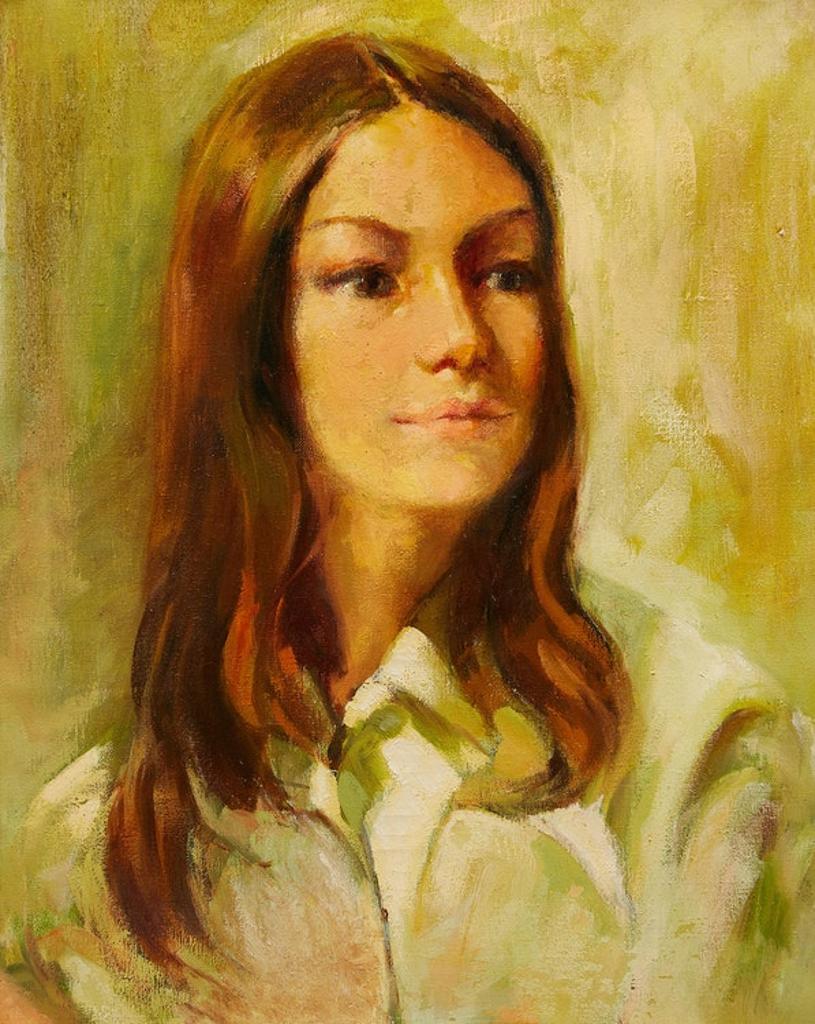 Horace Albert Ellam (1900-1986) - Portrait of a Young Woman