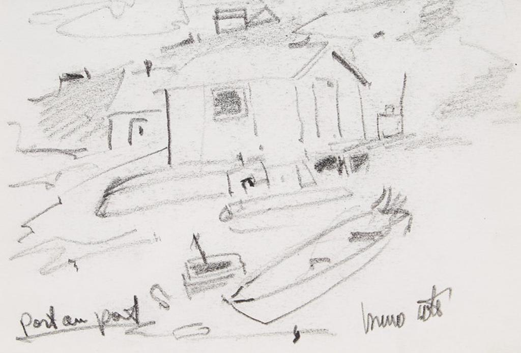 Bruno Côté (1940-2010) - Port au port