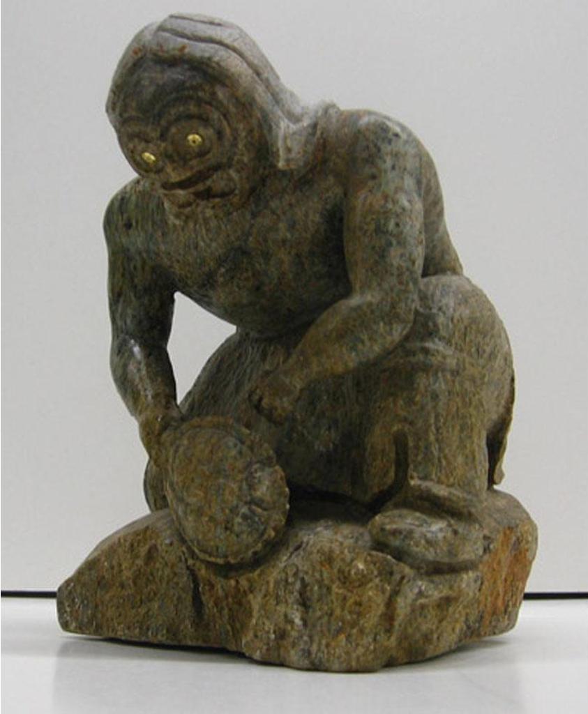 Garfield [Sago'wis] Thomas - Kneeling Figure