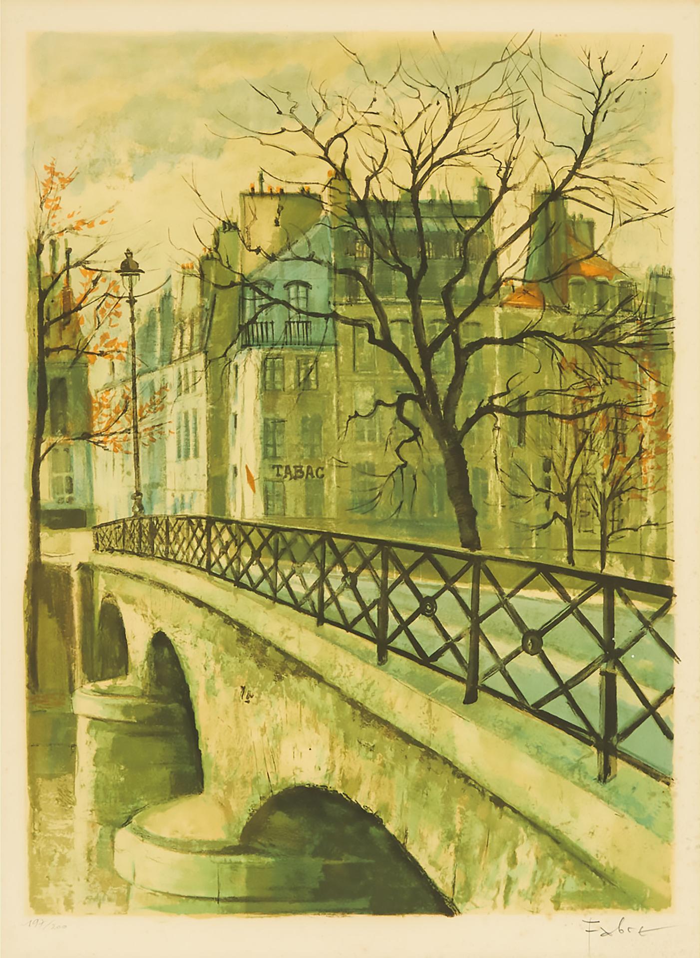 Gilles Fabre - Pont De L'archevêché, 1971
