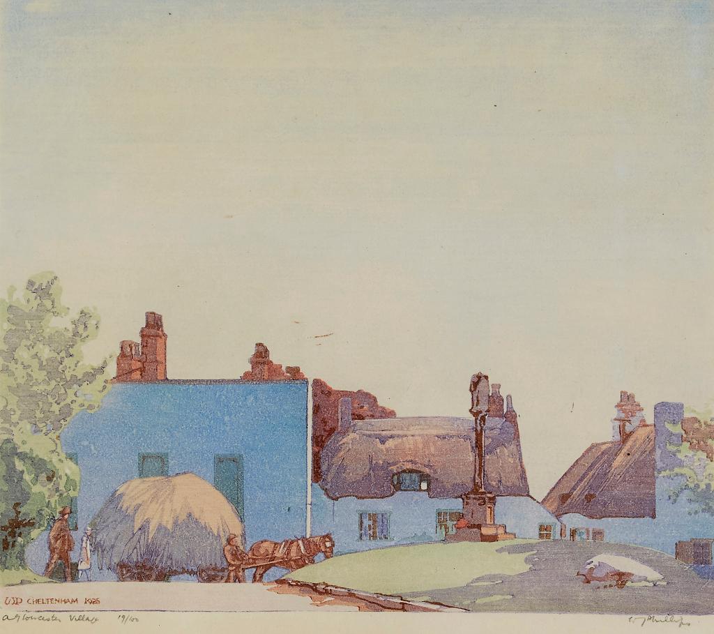 Walter Joseph (W.J.) Phillips (1884-1963) - A Gloucester Village