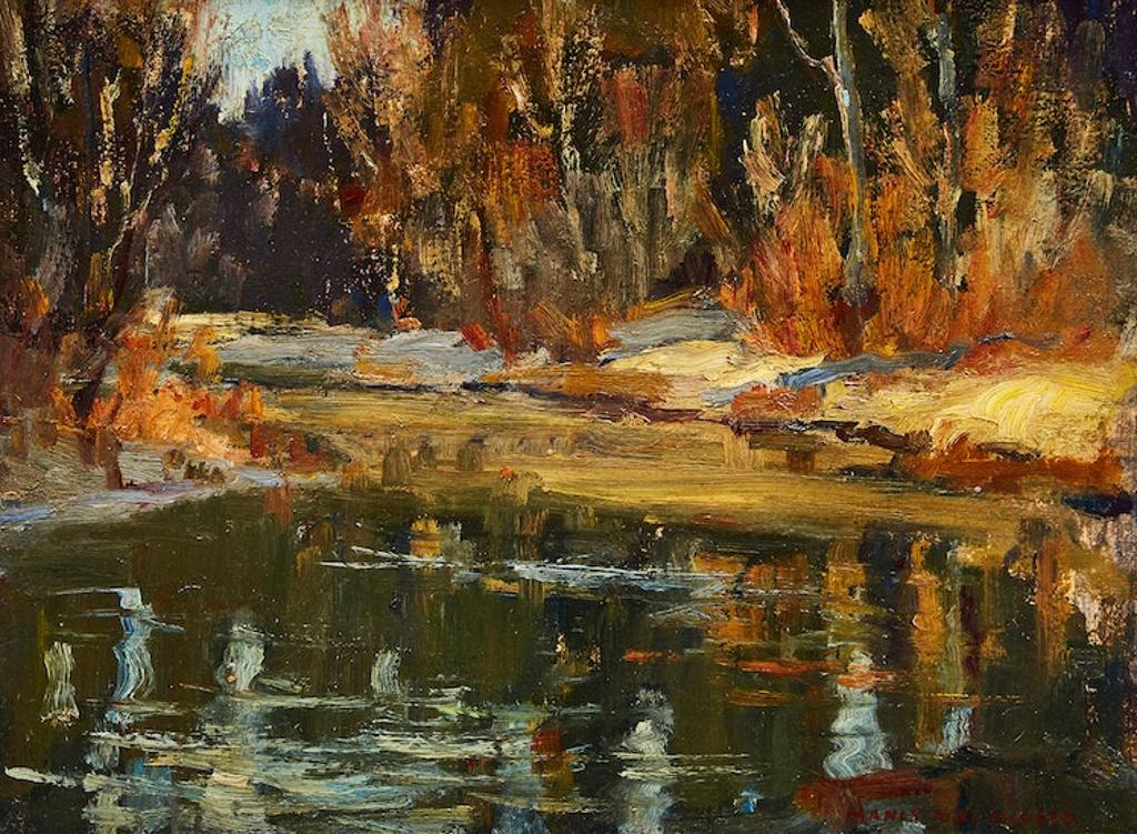 Manly Edward MacDonald (1889-1971) - Stream through a Forest