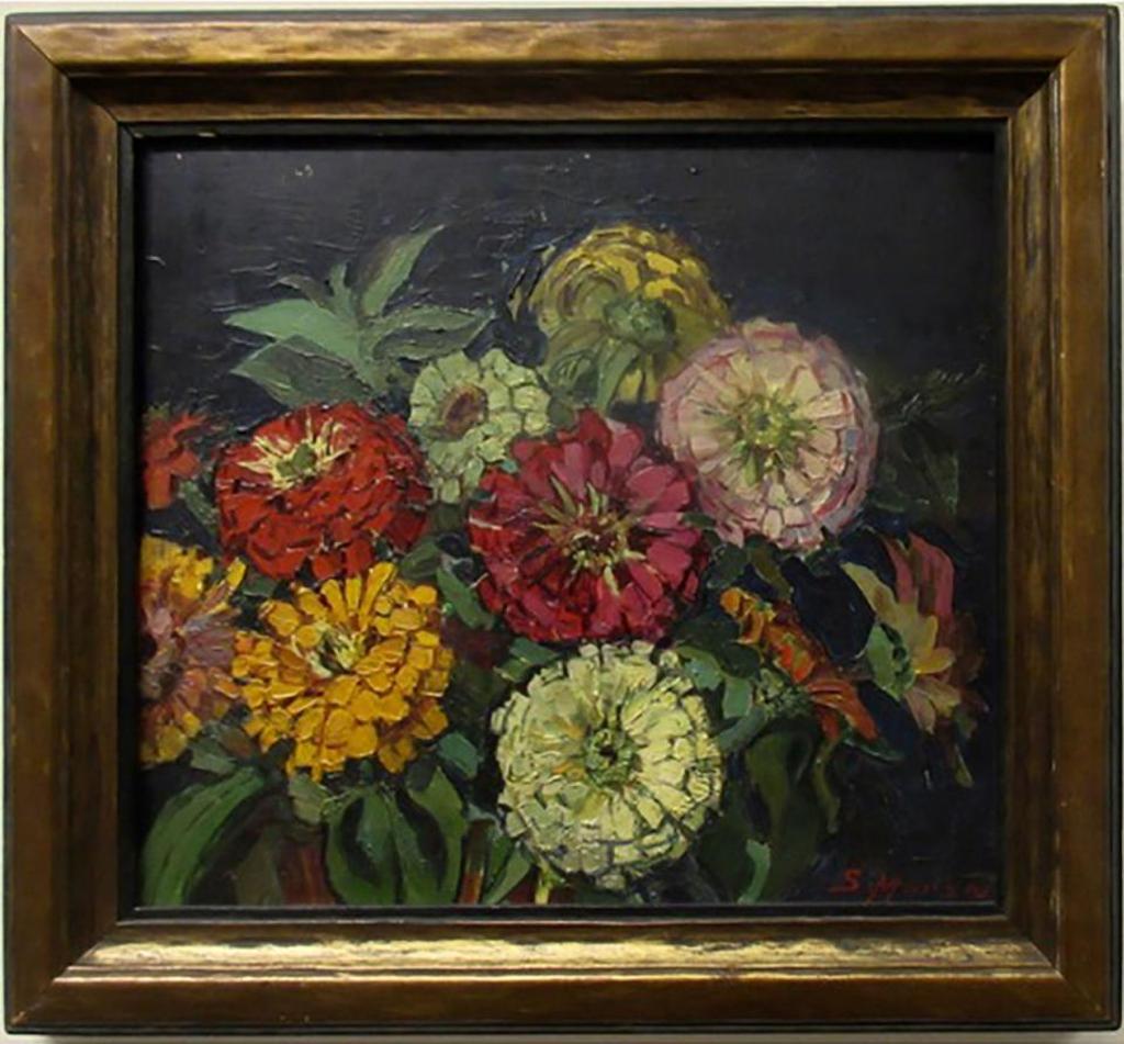 Susan Mary Morse (1862-1939) - Zinnias