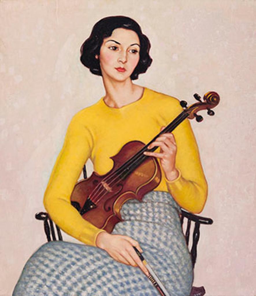 Randolph Stanley Hewton (1888-1960) - Portrait of Miss Audrey Cook