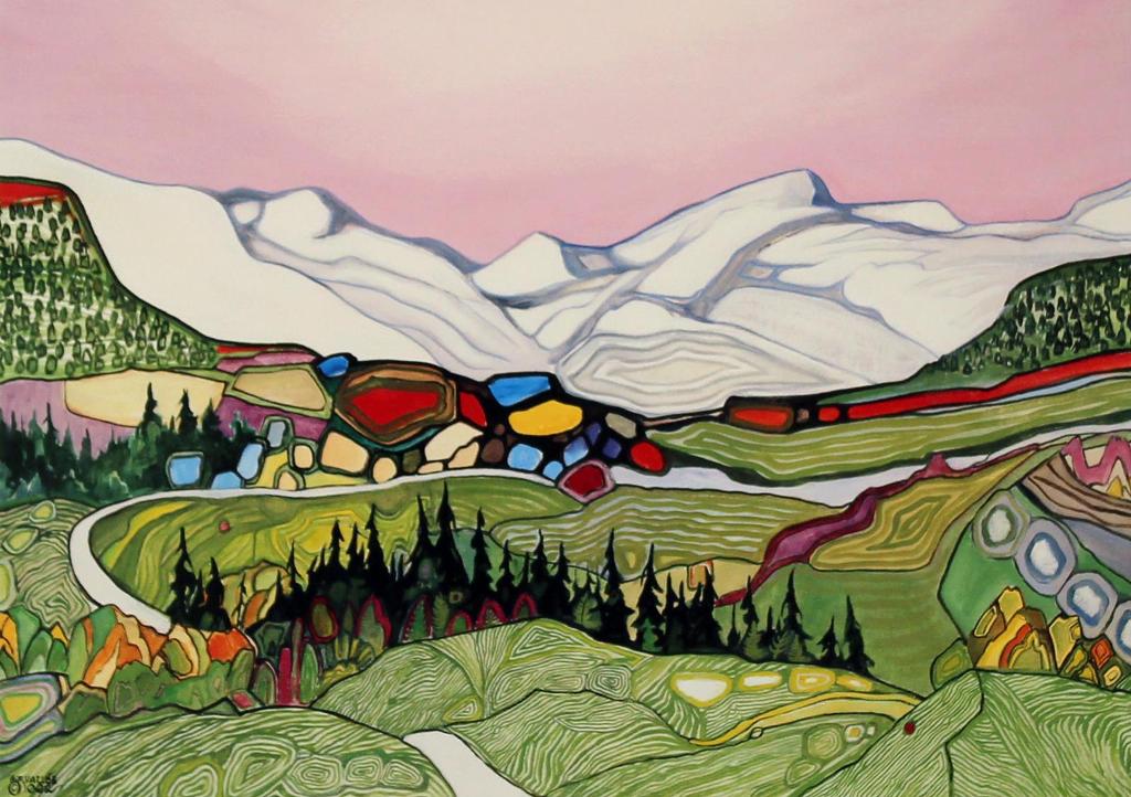 Armand Frederick Vallee (1921-2009) - Kananaskis My Joy; 1992; ed. #101/295