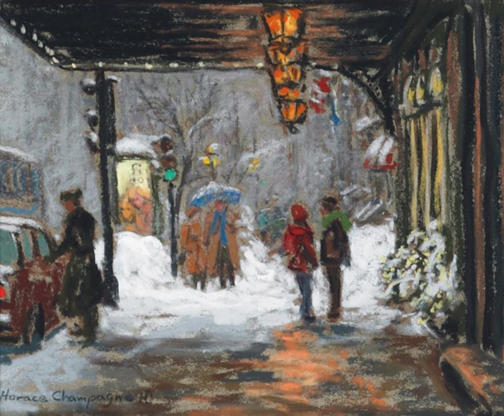 Horace Champagne (1937) - L’Homme Au Fouland Bleu, Ritz Hotel, Montreal