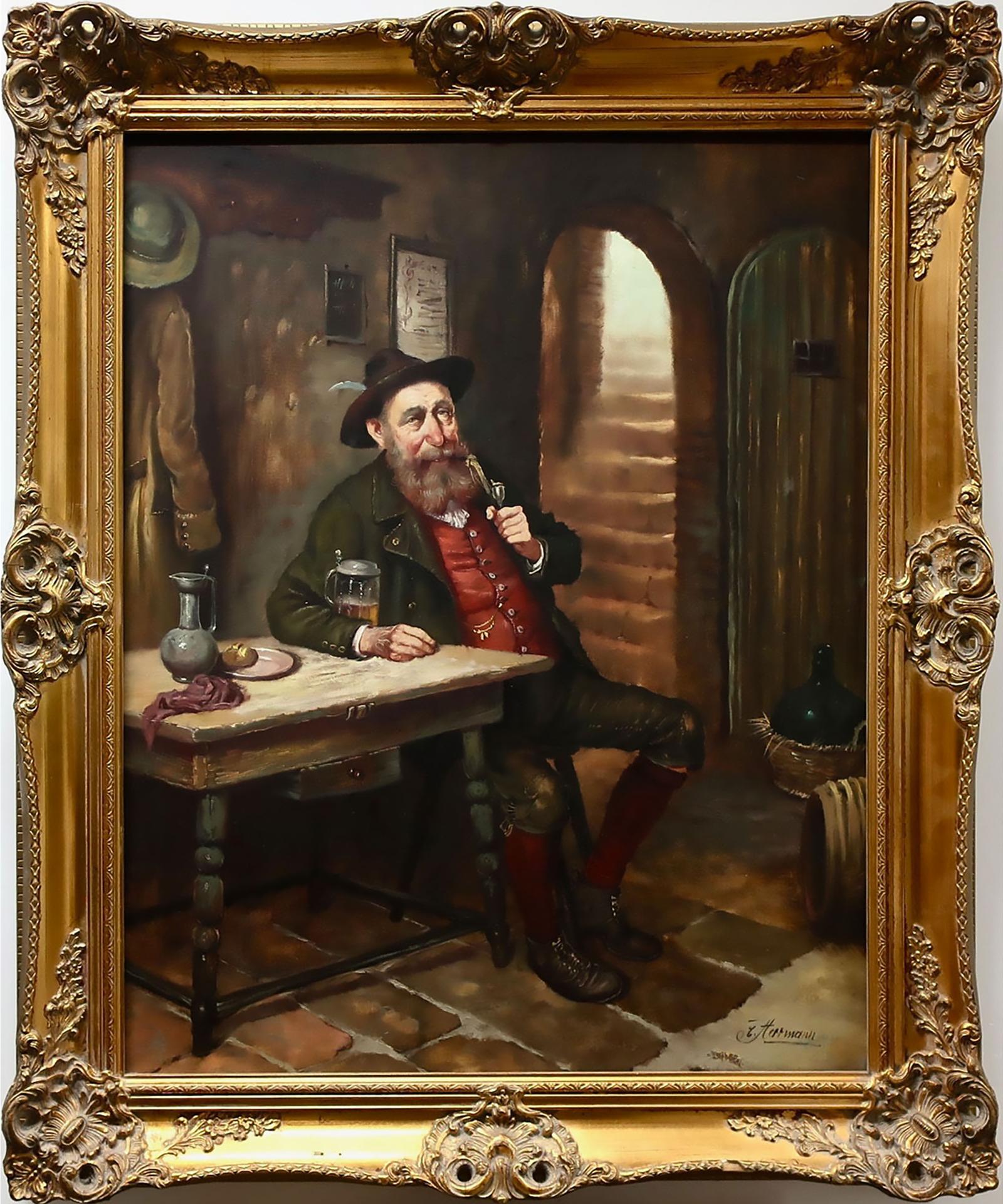 Conrad Herrmann (1935) - Old Tyrolean In A Cellar