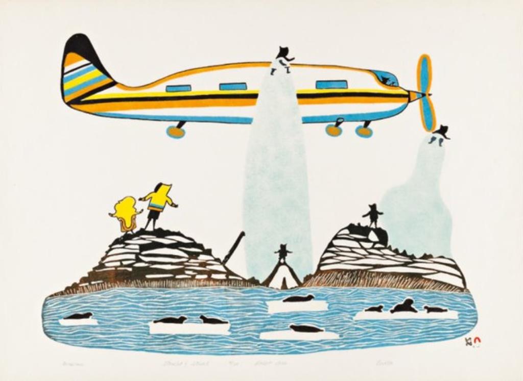 Pudlo Pudlat (1916-1992) - Untitled