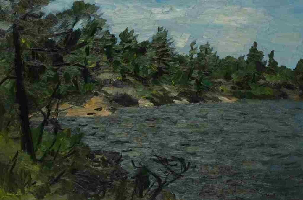 William Goodridge Roberts (1921-2001) - Bank of a Lake (Georgian Bay)