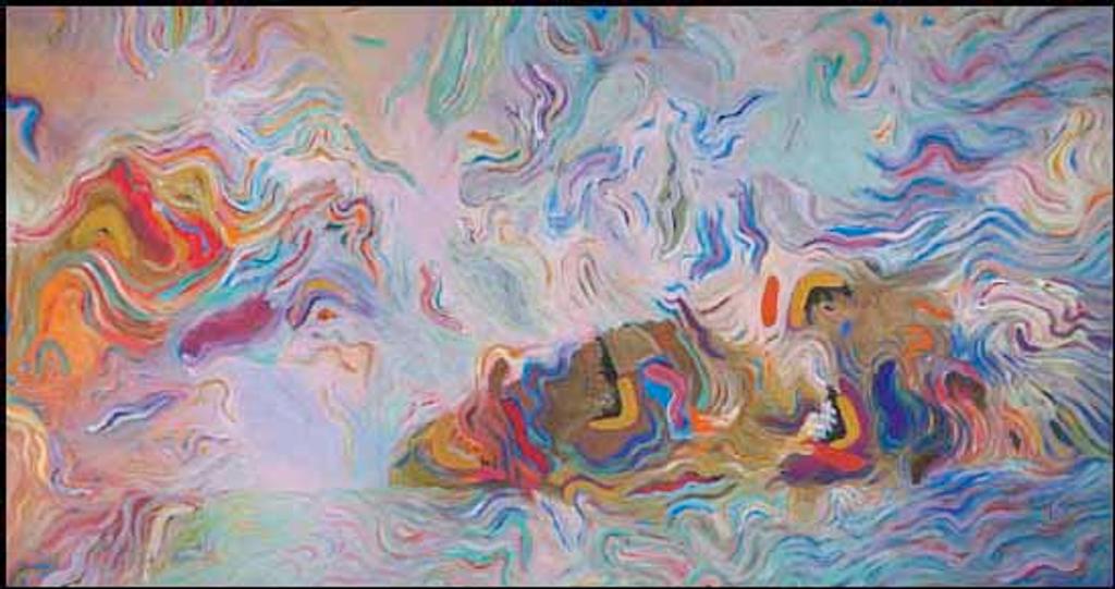 Jack Leaonard Shadbolt (1909-1998) - Blue Falling