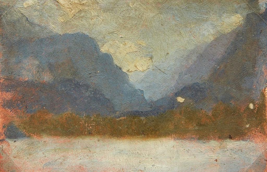 Frederic Martlett Bell-Smith (1846-1923) - Mountain Landscape