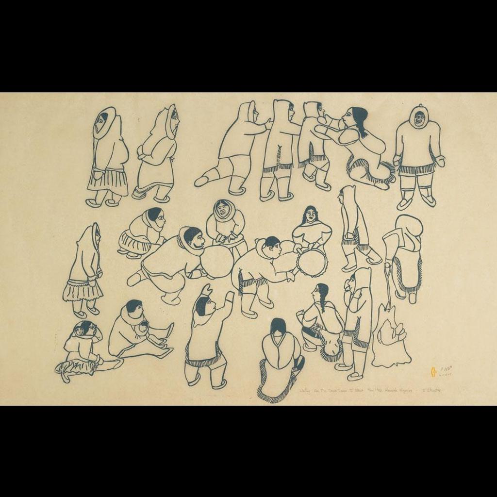 Hannah Kigusiuq (1931-1995) - Waiting For The Drum Dance To Start