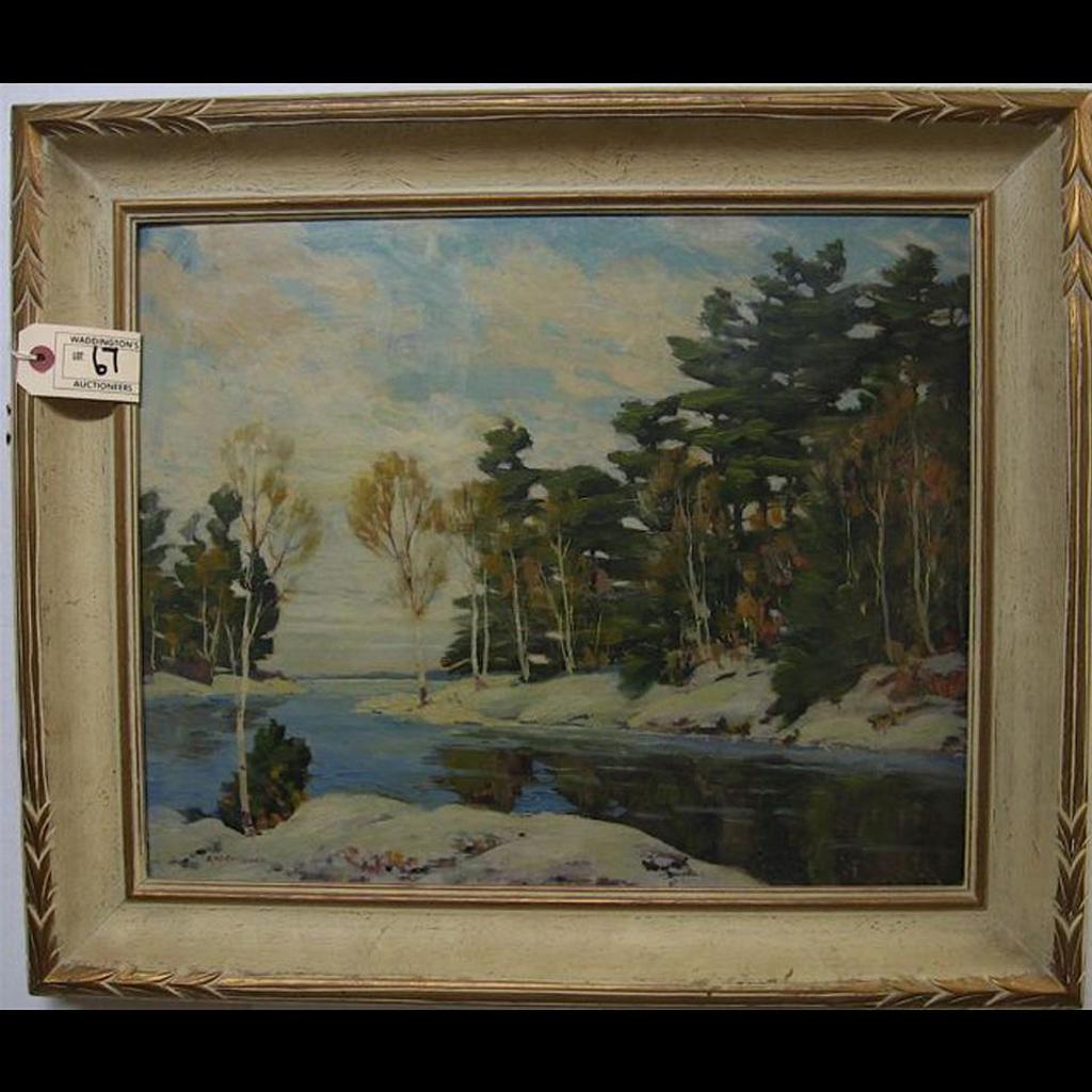 Alfred William Campbell (1875) - Winter - Georgian Bay