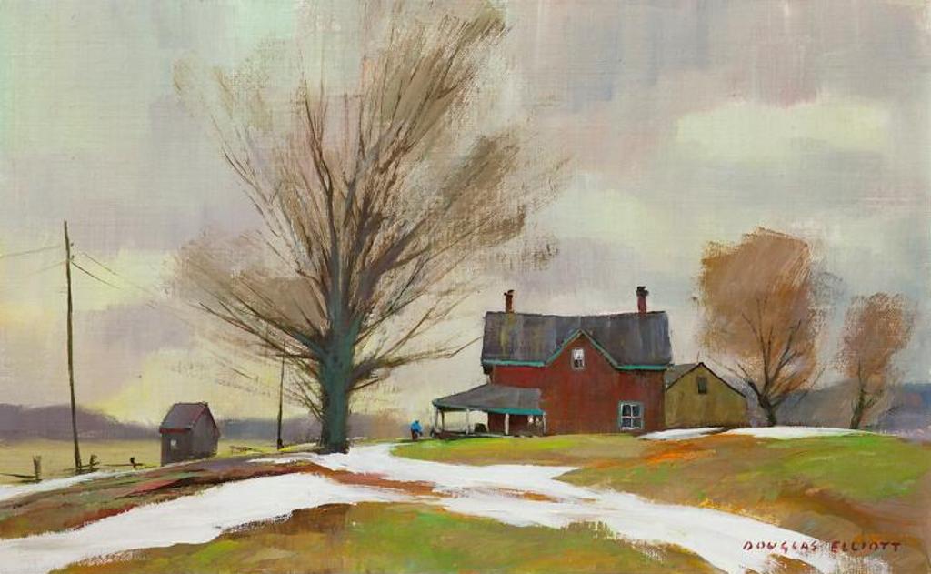 Douglas Ferfguson Elliott (1916-2012) - Homestead Near Cookstown, Ont.