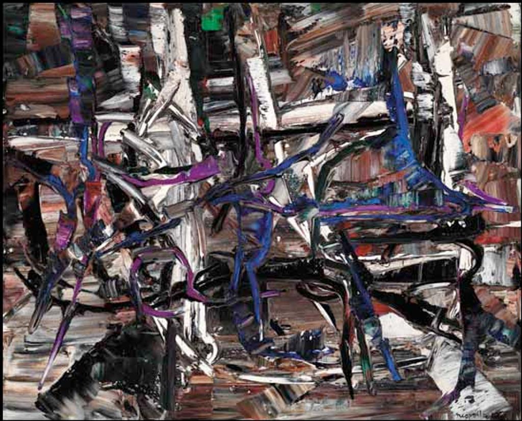 Jean-Paul Riopelle (1923-2002) - Vieille lune