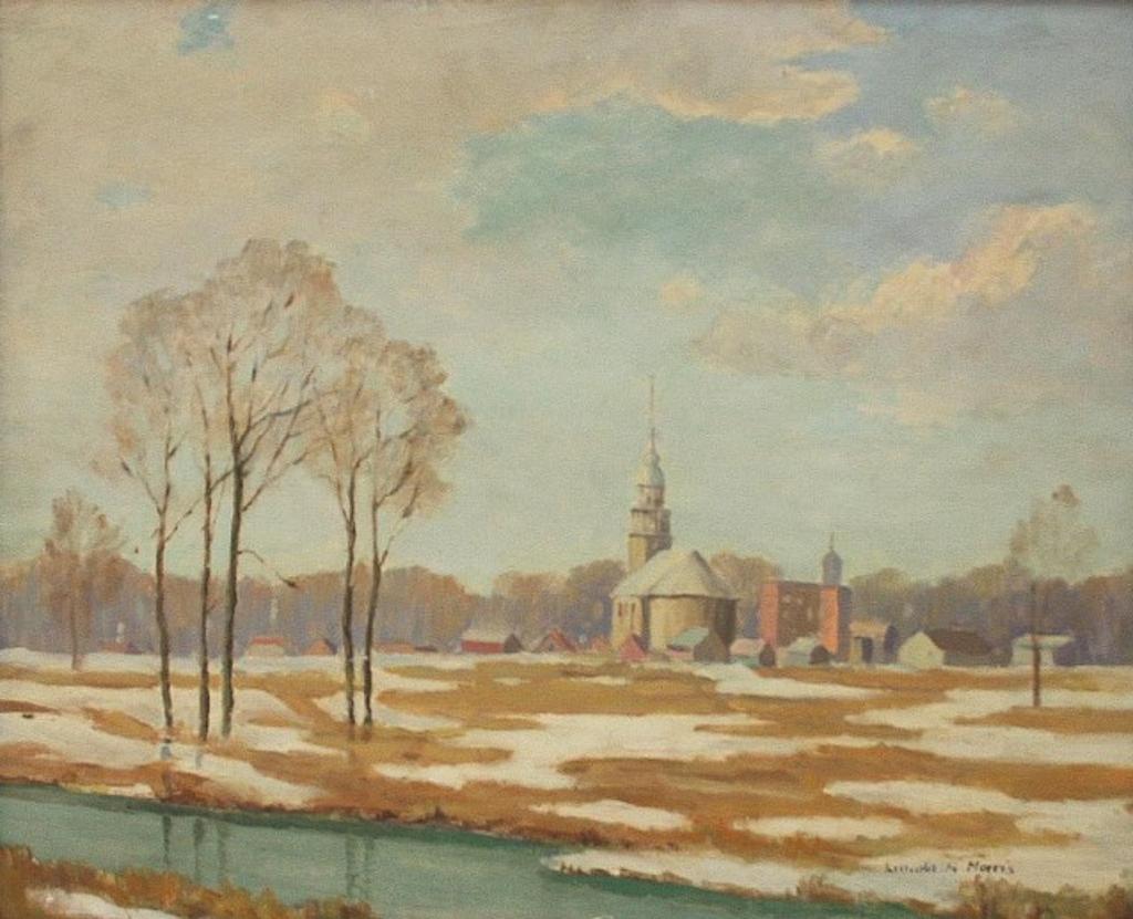 Lincoln Godfrey Morris (1887-1967) - Early Spring, Laprairie, Quebec