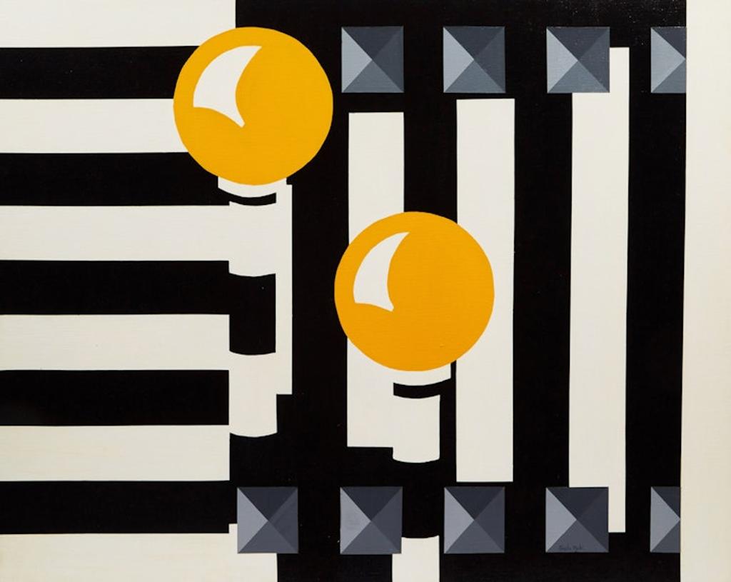Sheila Maki (1932-2021) - London Zebra - Crosswalks of London, England