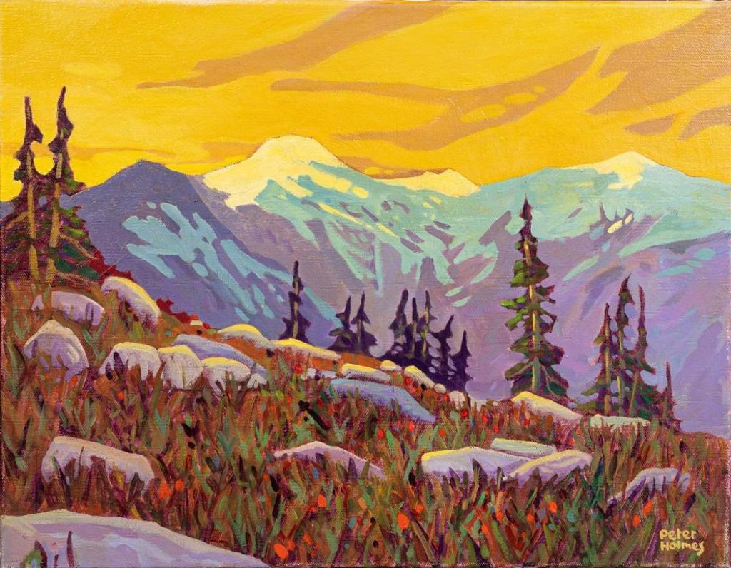 Peter Holmes (1943-2021) - Alpine Meadows - Whistler Area