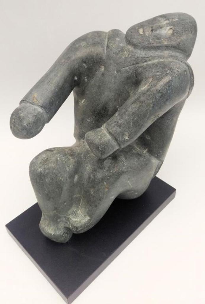 Thomas Ugjuk (1921) - Hunter Pulling in Catch, c.1980s