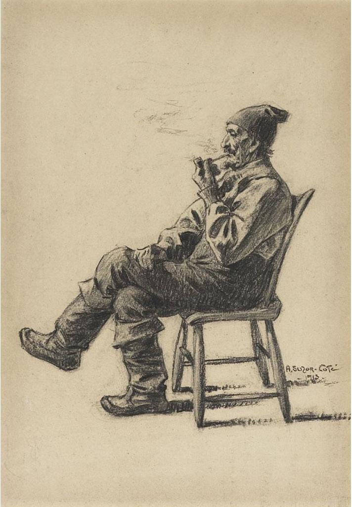 Marc-Aurèle de Foy Suzor-Coté (1869-1937) - Vieux Paysan
