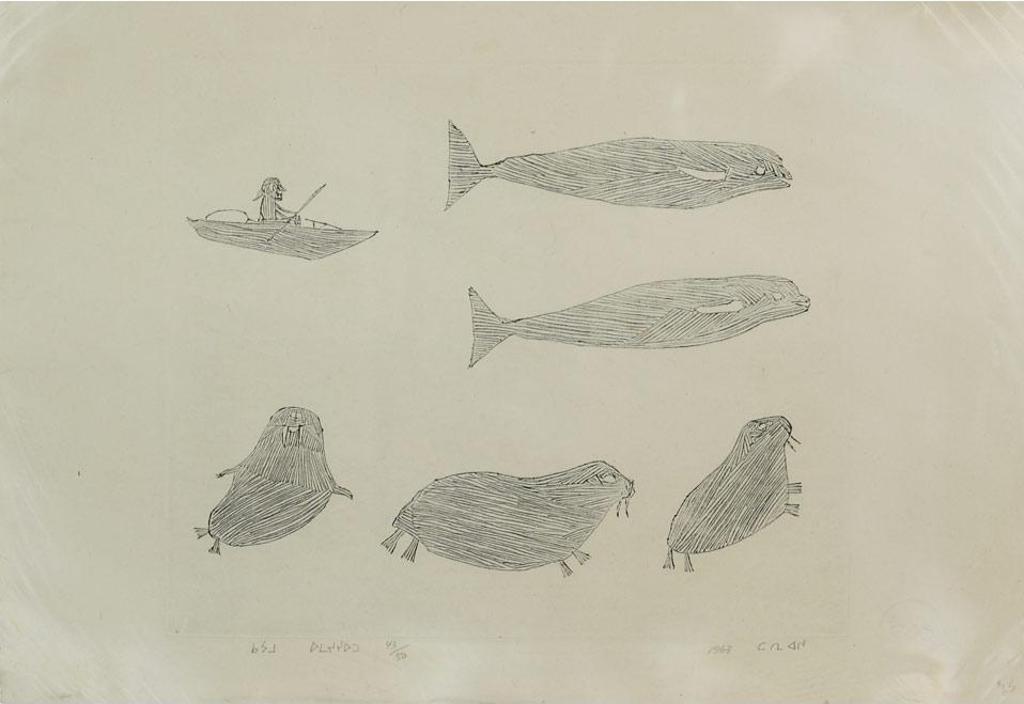 Tuckyashuk (1898-1972) - Kayak Hunter