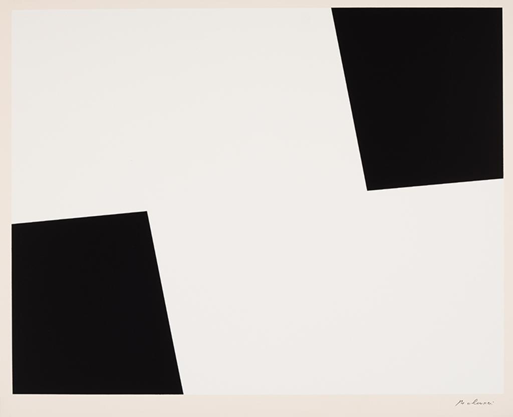 Guido Molinari (1933-2004) - Sans titre (Structure)