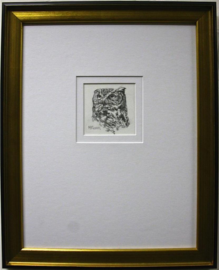 George Elson Mclean (1939) - Owl Study