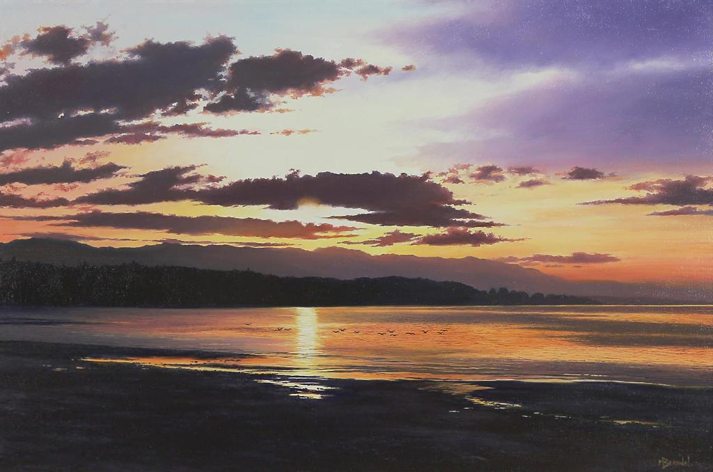 Merv Brandel (1948-2020) - Alizarin Sky