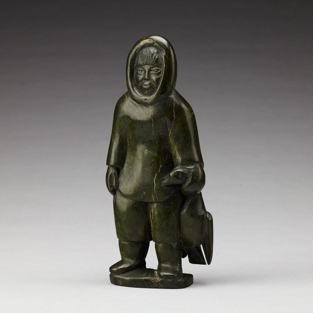Mannumi Shaqu (1917-2000) - Hunter And Goose