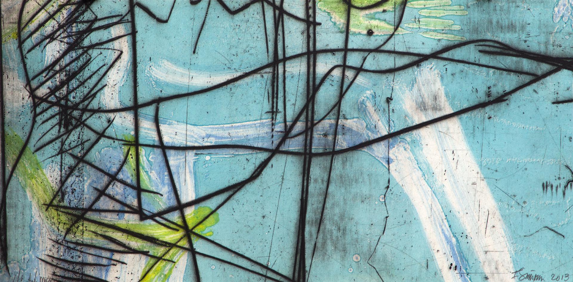 Francine Simonin (1936-2020) - Léman, 2013