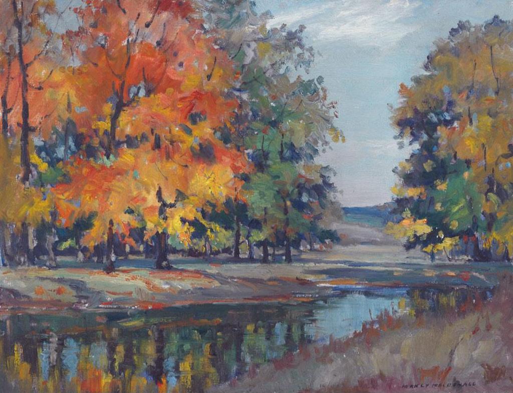 Manly Edward MacDonald (1889-1971) - Autumn Landscape With A Stream