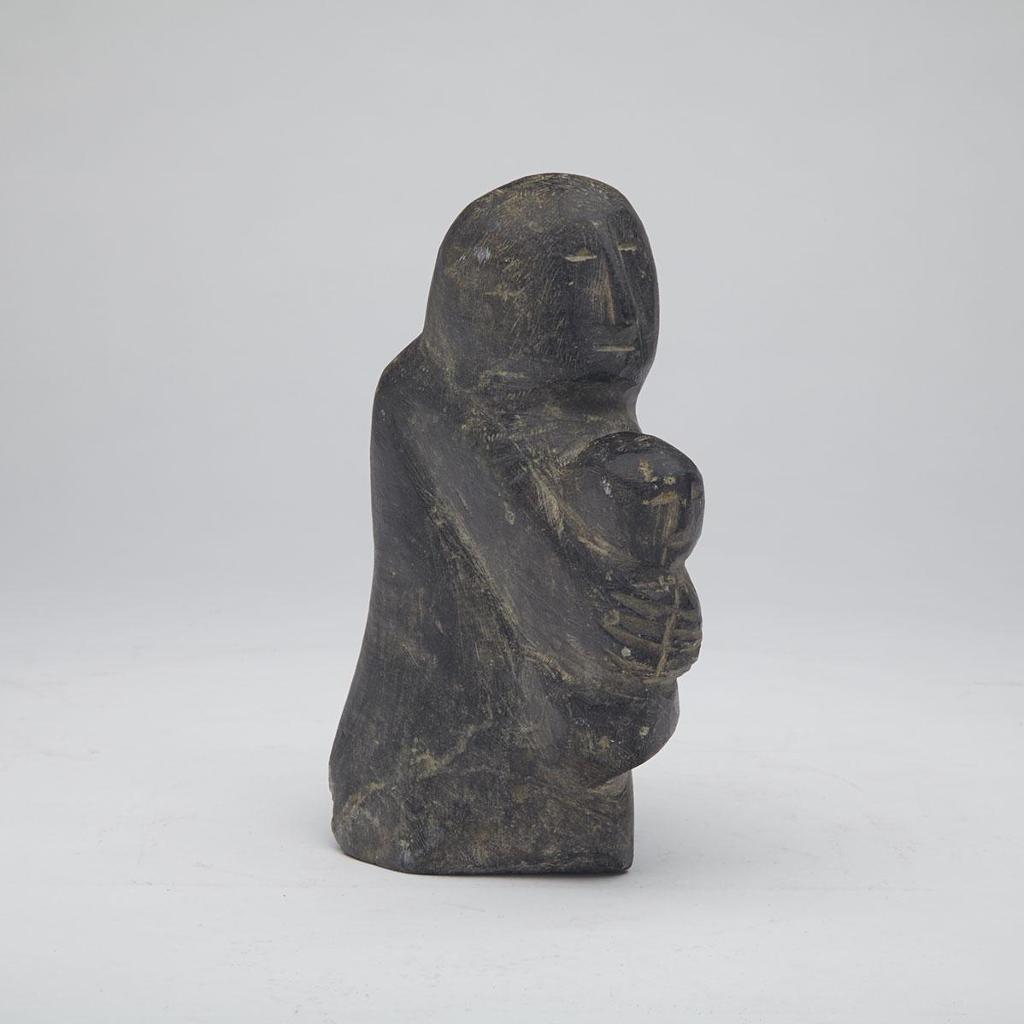 Elizabeth Nutaraaluk Aulatjut (1914-2002) - Mother Embracing Her Child