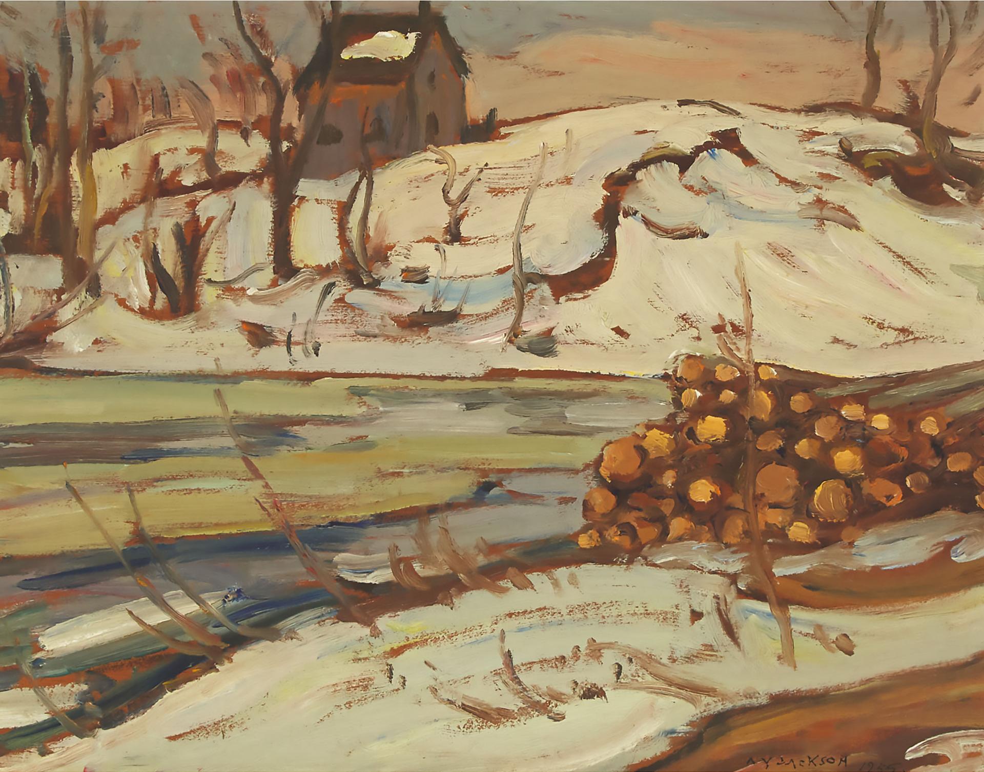 Alexander Young (A. Y.) Jackson (1882-1974) - Untitled, 1955