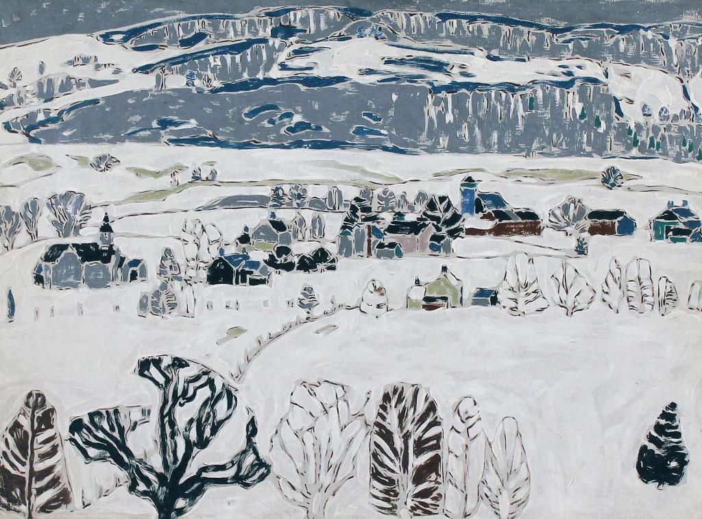 Alexander Young (A. Y.) Jackson (1882-1974) - Boston Corners; Ca 1947