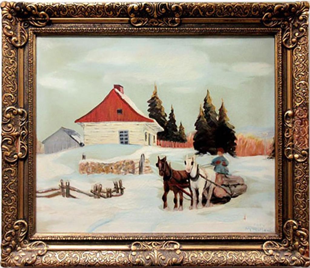 M. Rolland - Hauling Logs - Winter