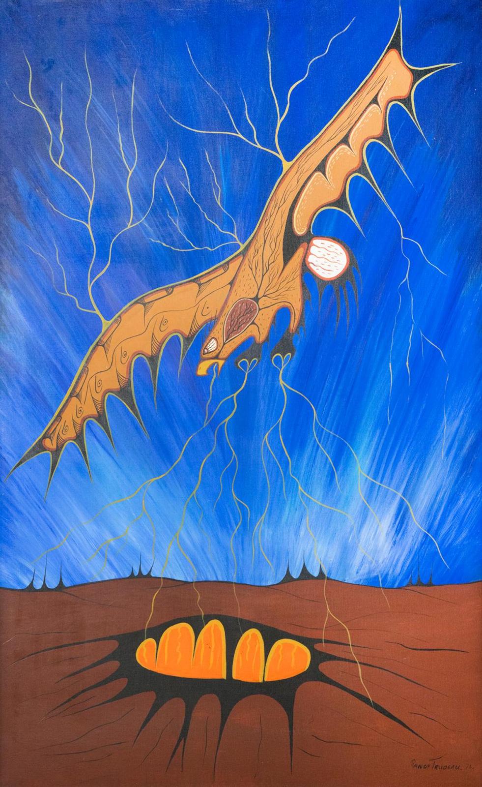 Randy C. Trudeau (1965-2013) - Untitled - Thunderbird Spirit