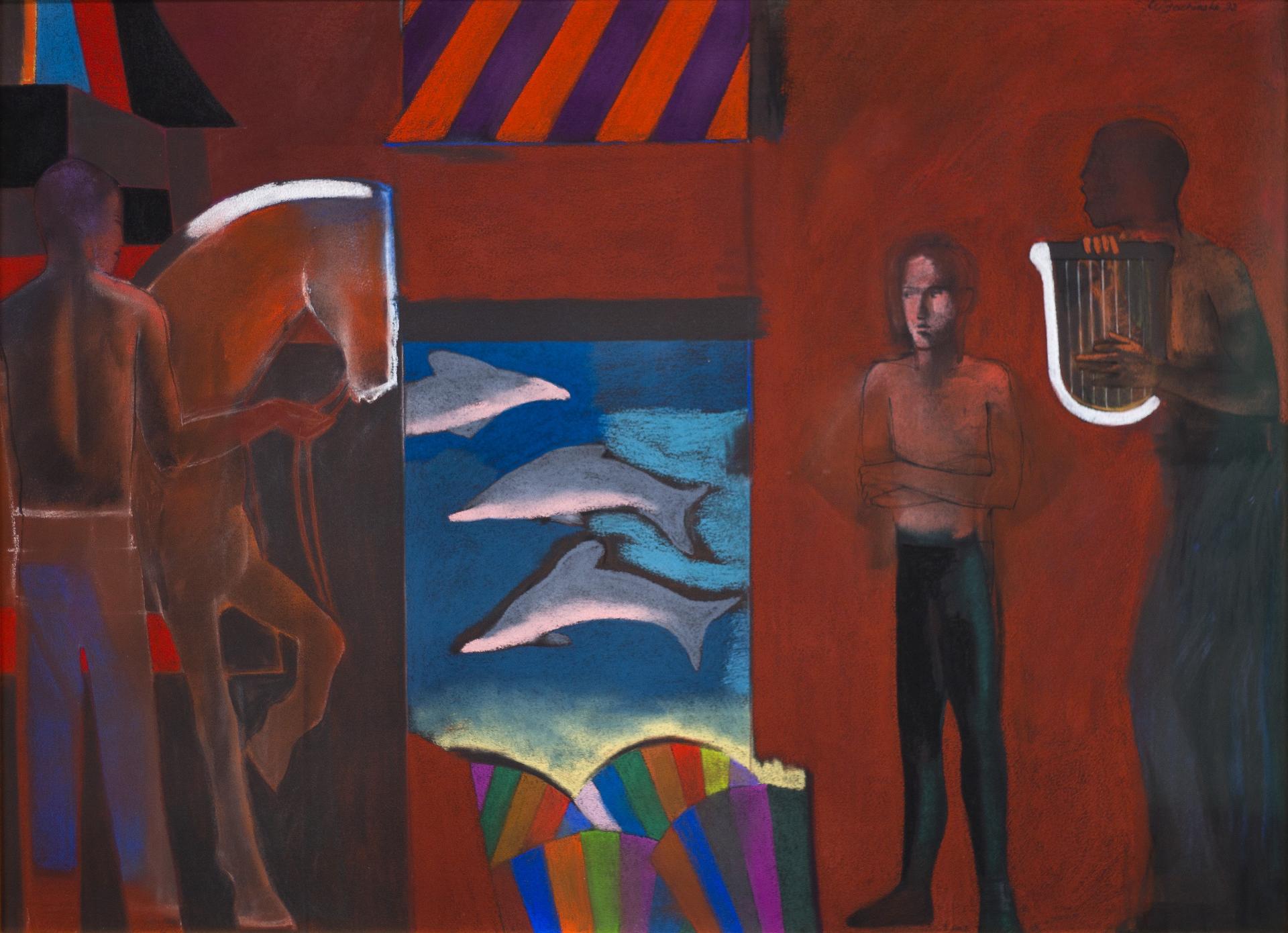 Walter Joseph Gerard Bachinski (1939) - Circus (Black Orpheus), 1992