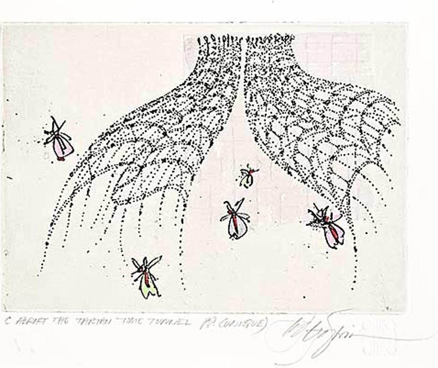 Edward William (Ted) Godwin (1933-2013) - C Adrift the Tartan Time Tunnel #P.P. [Unique]
