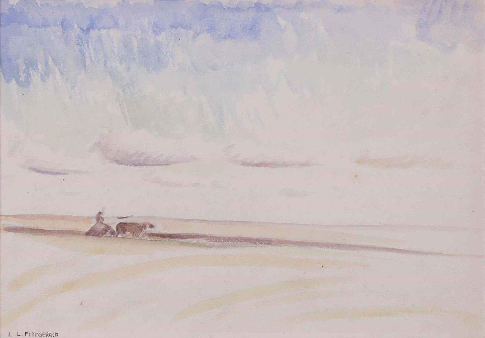 Lionel Lemoine FitzGerald (1890-1956) - Ploughing The Field
