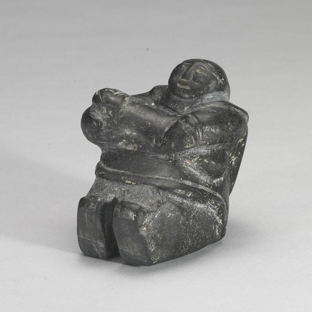 Sarah Meeko Nastapoka (1925) - Seated Mother And Child