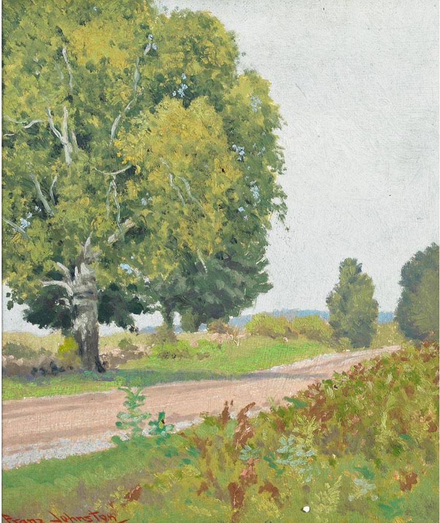 Frank (Franz) Hans Johnston (1888-1949) - September Side Road