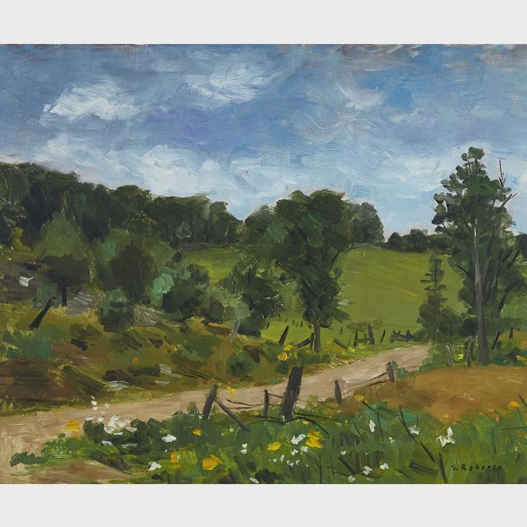 William Goodridge Roberts (1921-2001) - Country Road, Laurentians
