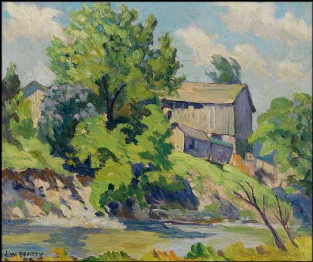 John William (J.W.) Beatty (1869-1941) - Barn