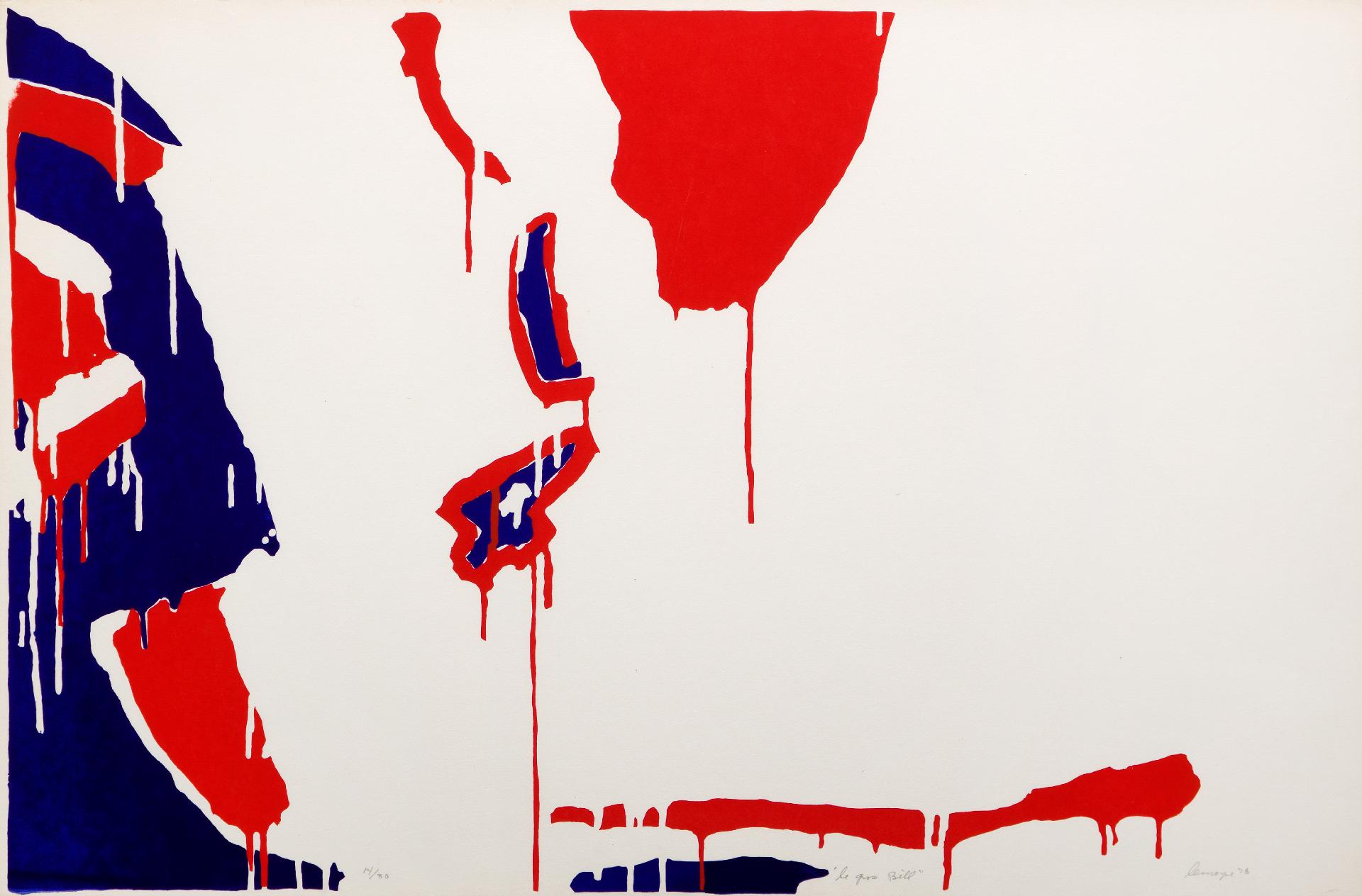 Serge Lemoyne (1941-1998) - Le gros Bill, 1978