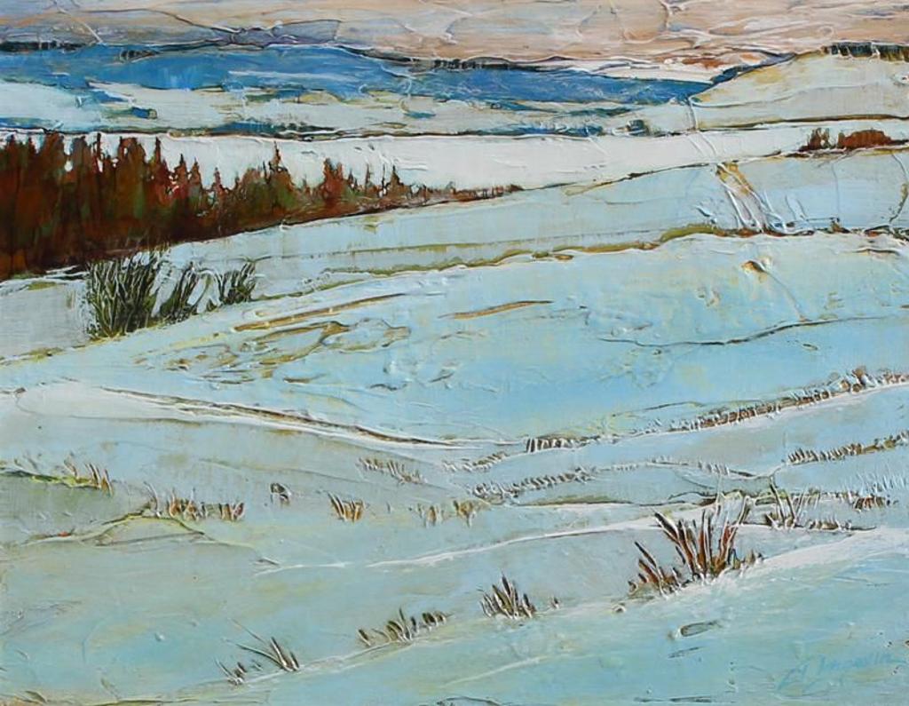 David Langevin (1959) - Snowfield; 1997