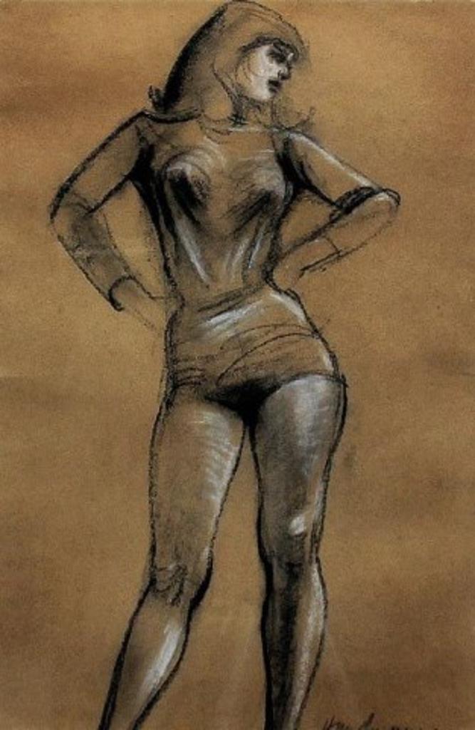 Robert Stewart Hyndman (1915-2009) - Standing Woman