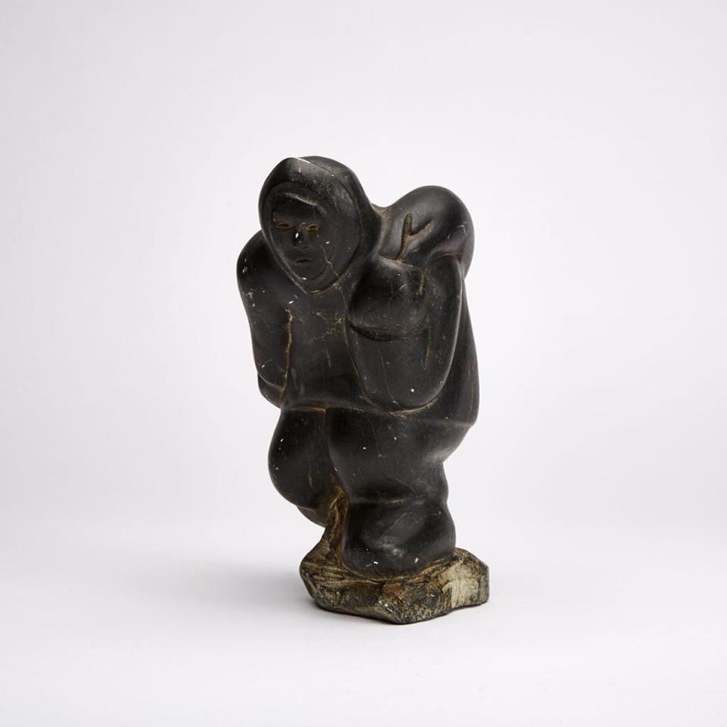 Davidee Niviaxie (1937) - Hunter With Seal
