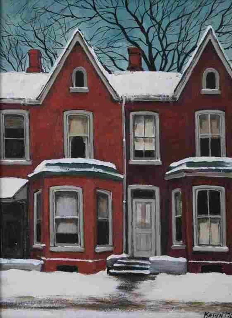 John Kasyn (1926-2008) - Off Montague St. (Toronto)
